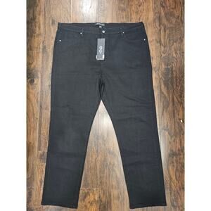 Good Counsel Malone Stretch Jeans Size 50 X 32 Black New Big & Tall